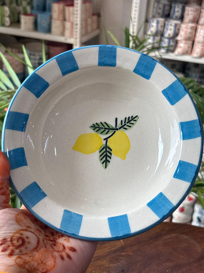 Lemon Grove Pasta Plates (Set of 2)