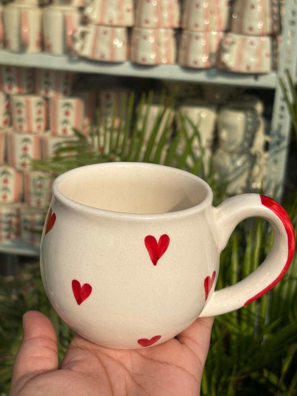 Little Hearts Chunky Mug