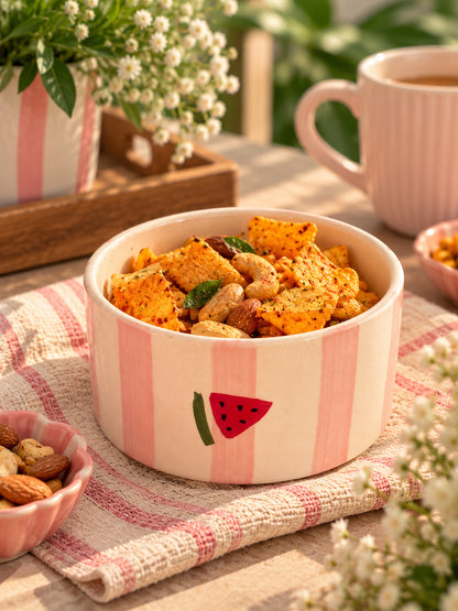 Melon Blush Snack Bowls (Set of 2)