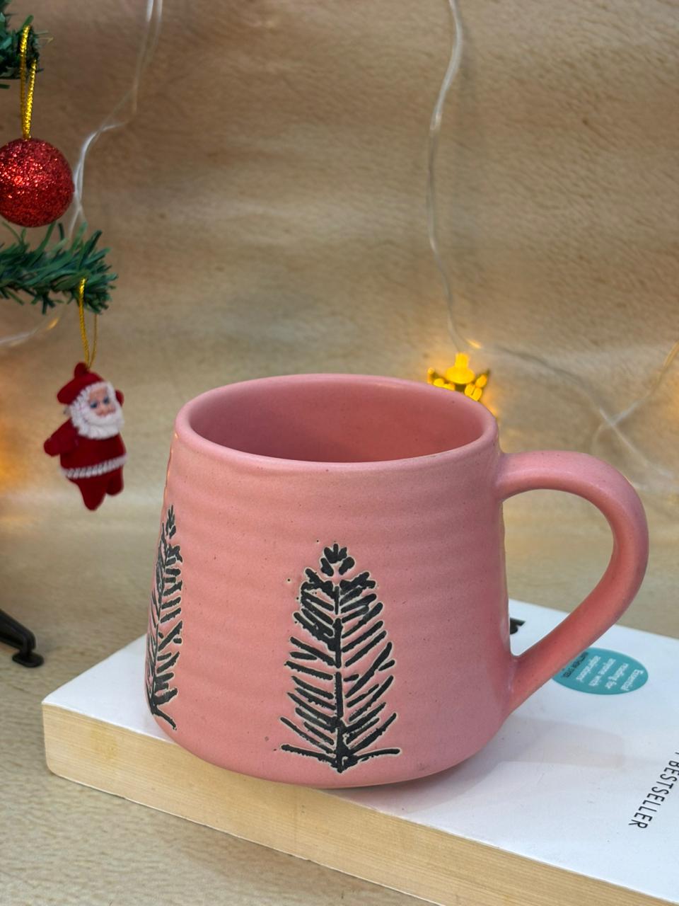 Merry Tree Pink Coffee Mug