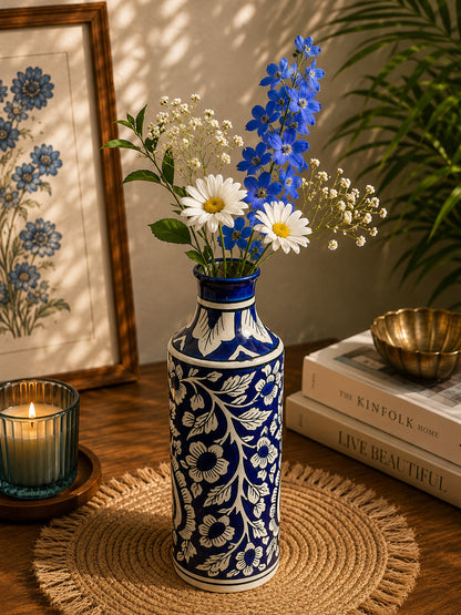 Midnight Bloom Vase