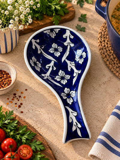 Midnight Blossom Spoon Rest