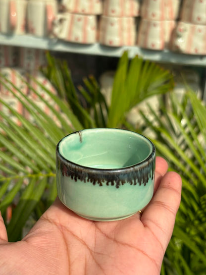 Mint Green Dip Bowls Set (Set of 4)