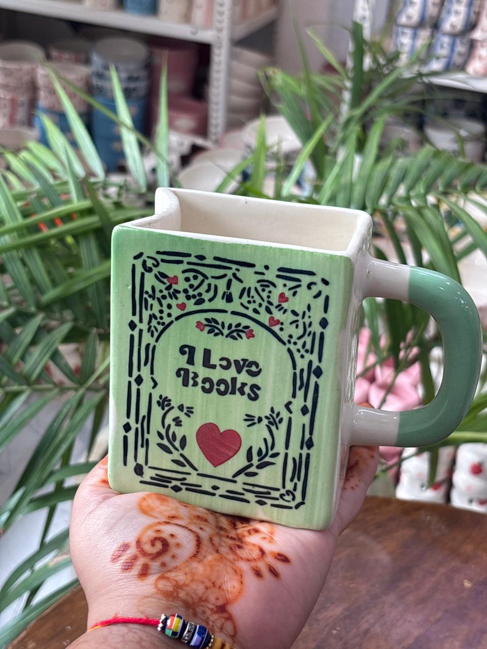 Minty Book Love Mug