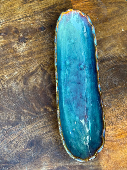 Ocean Tide Long Serving Platter