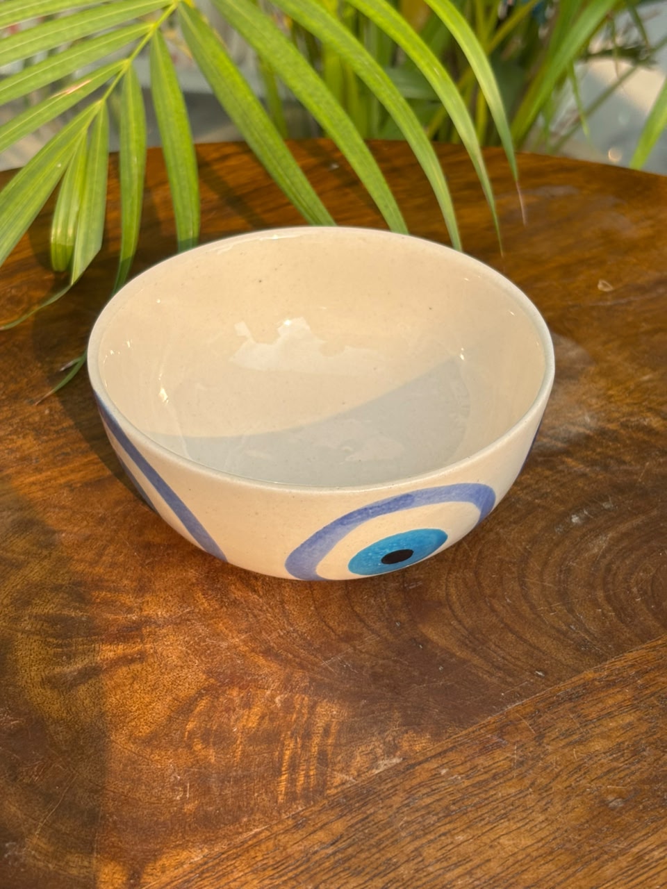 Nazar Blessing Ceramic Snack Bowl (Set of 2)