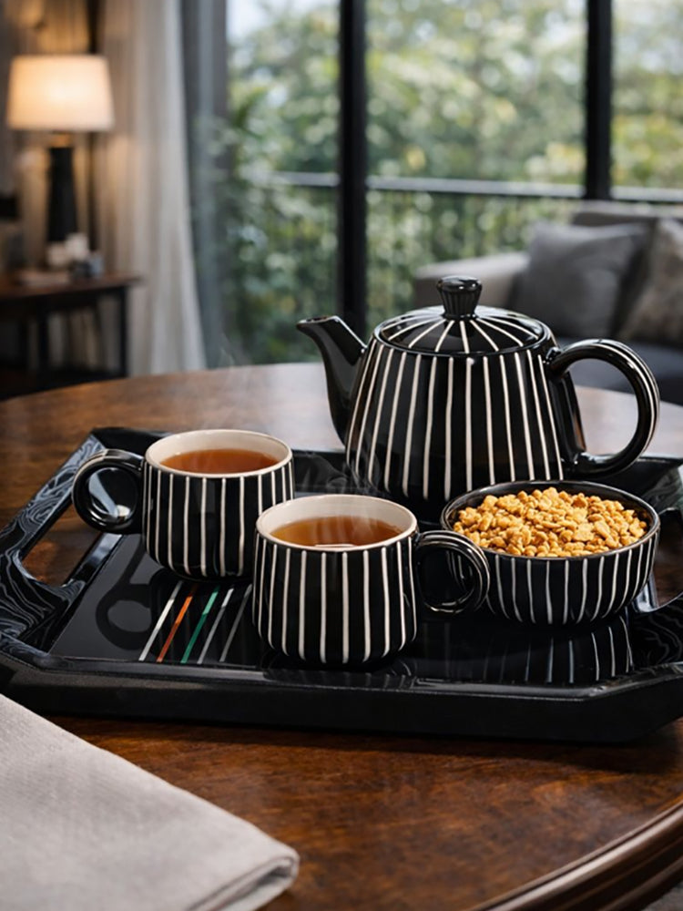 Noir Elegance Kettle-Gifting Set (Set of 5)