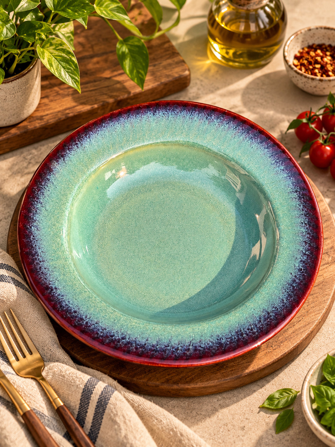 Ocean Éclat Pasta Plates (Set of 2)