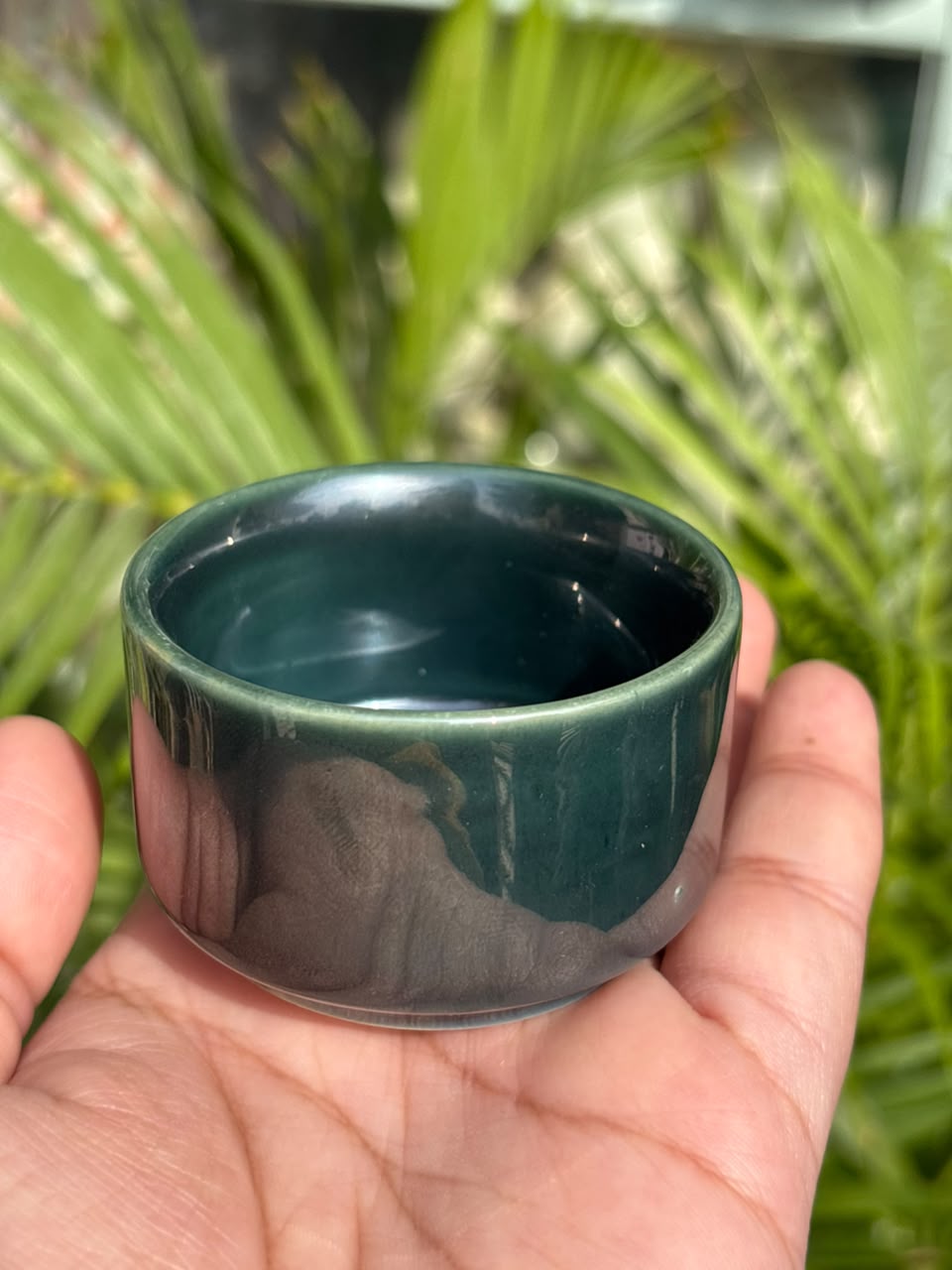 Olive Green Dip Bowls Set (Set of 4)