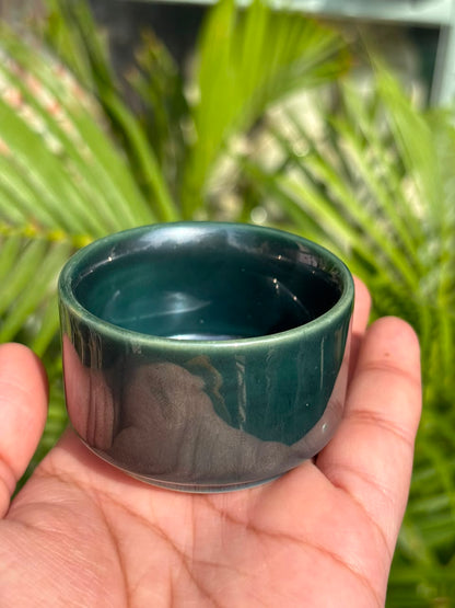 Olive Green Dip Bowls Set (Set of 4)