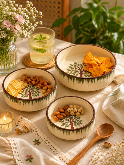 Olive Grove Serving Bowl Set (Set of 3)
