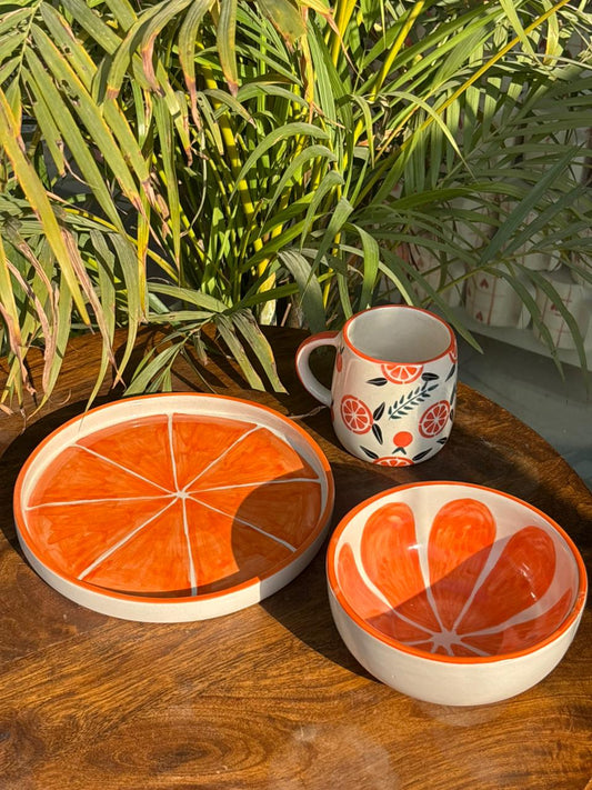 Orange Zest Delight Set