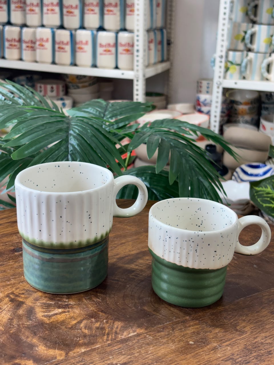 Partners in Crime Brother Sister – Sage Mug Duo