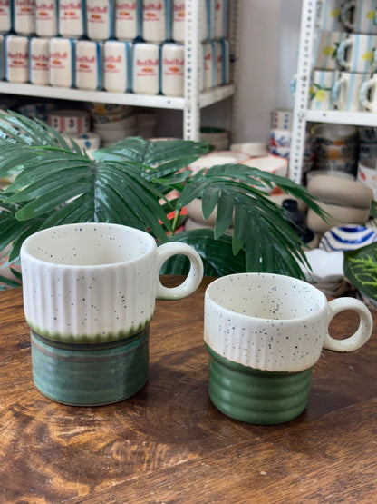 Partners in Crime Brother Sister – Sage Mug Duo