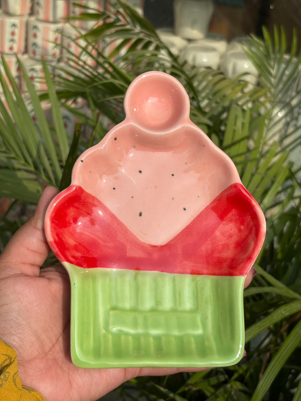 Pink Candy Scoop Platter
