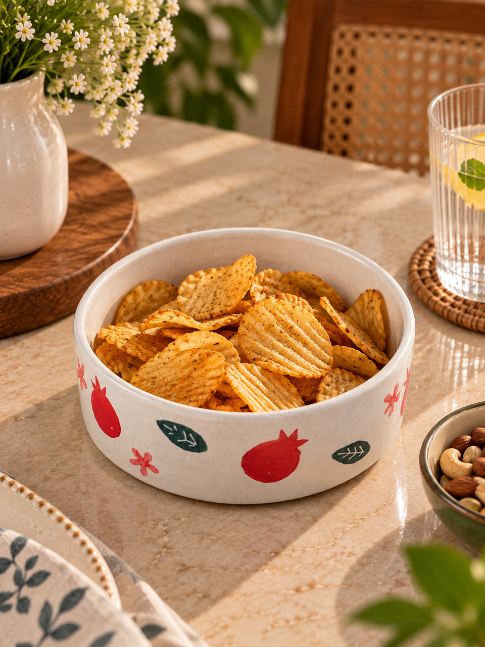 Pomegranate Grove Bowl