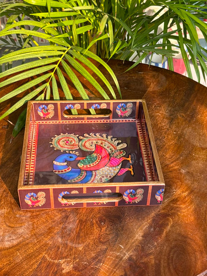 Rajsi Mayura Heritage Tray
