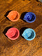 Rangoli Hues Diya's (Set of 4 Assorted Colors)