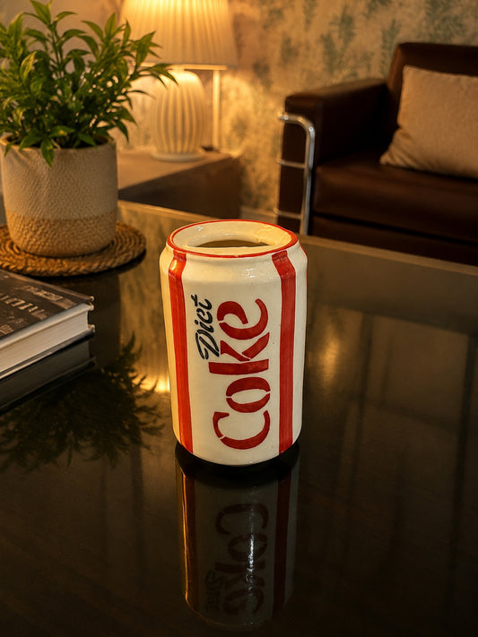 Retro Diet Coke Can Sipper