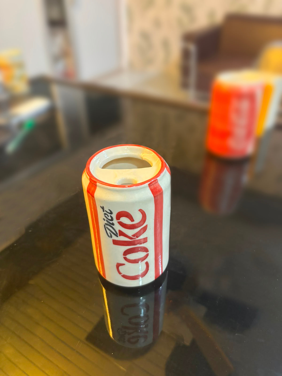 Retro Diet Coke Can Sipper