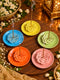 Rose Bloom Incense Holder – Set of 4 Assorted Color