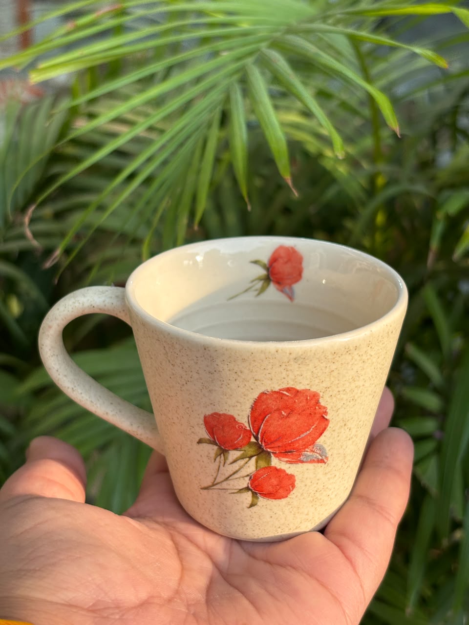 Rosé Jardin Tea Cups (Set of 2)