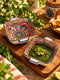Royal Blue Mandala Dip Bowls (Set of 2)