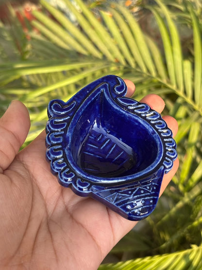 Royal Paisley Diyas (Set of 5 Assorted)