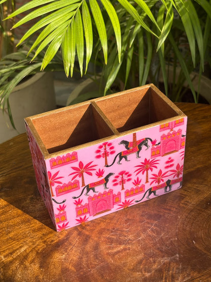 Royal Panther Wooden Cutlery Holder