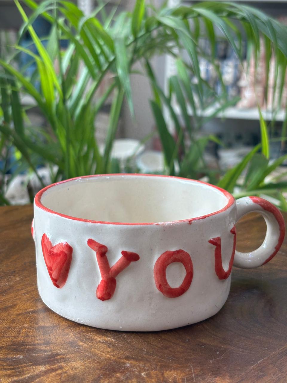 Ruby Love Note Mug