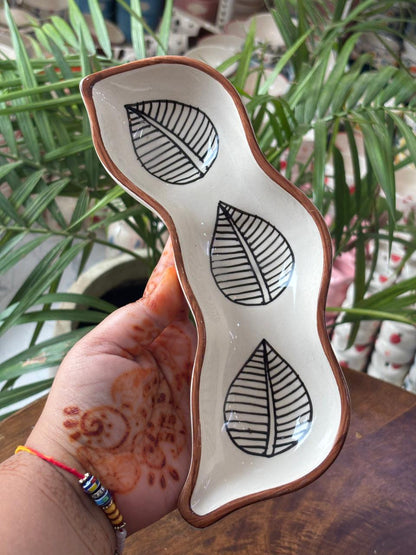 Rustic Leaf Harmony Platter