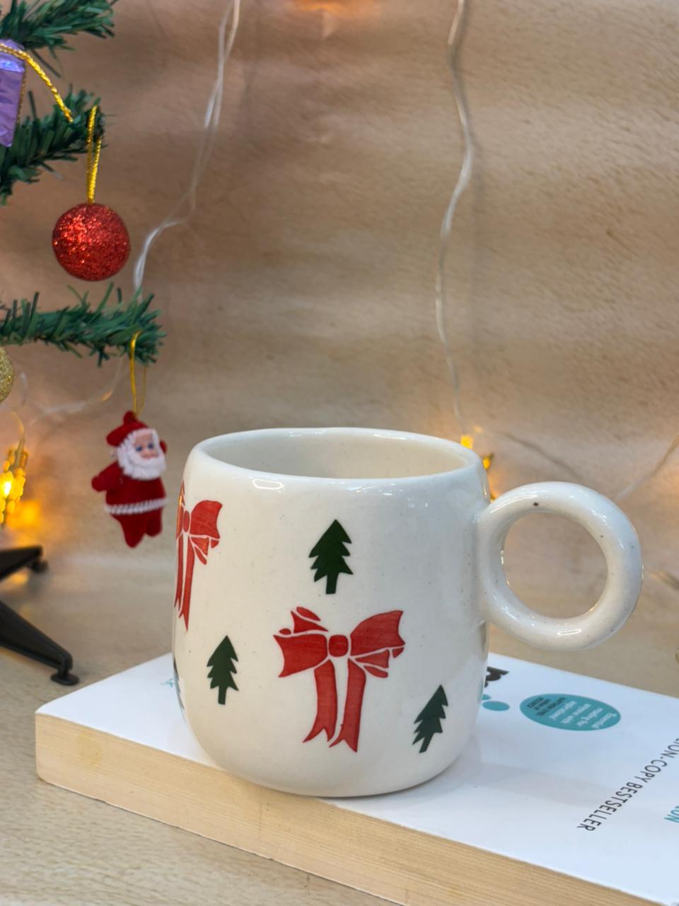Santa’s Bow Mug