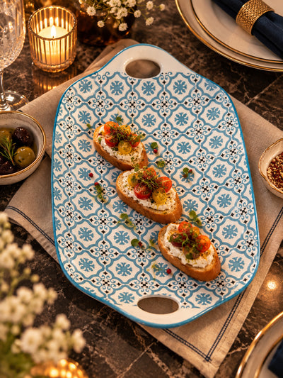 Santorini Mosaic Serving Platter
