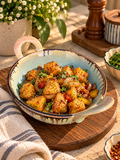 Sea Mist Kadhai Bowl