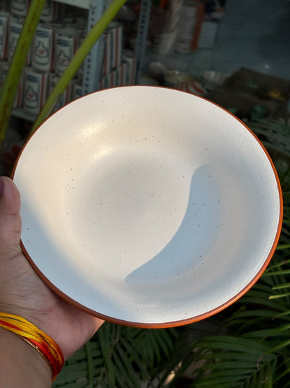 Sienna Ivory Pasta Plates (Set of 2)