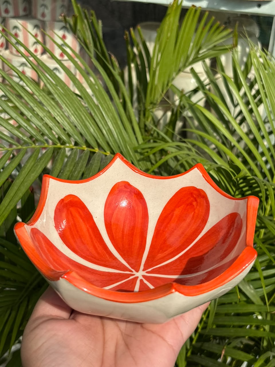 Sunburst Bloom Bowl