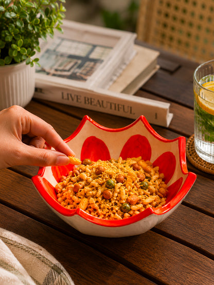 Sunburst Bloom Bowl