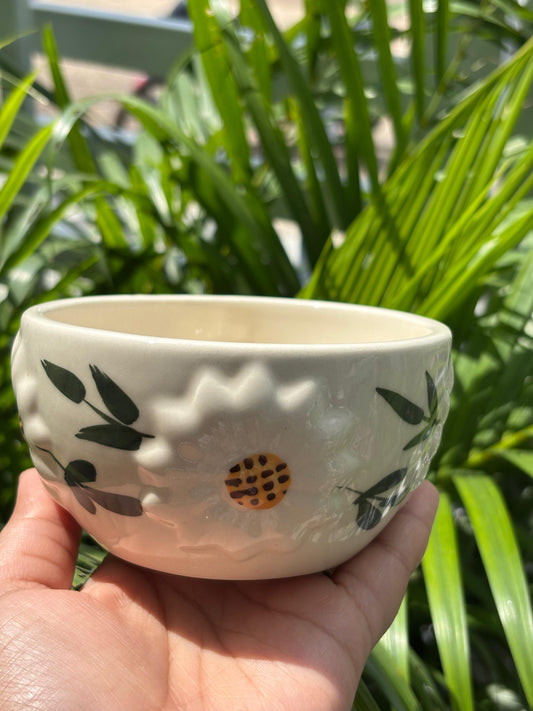 Sunny Bloom Snack Bowls (Set of 2)