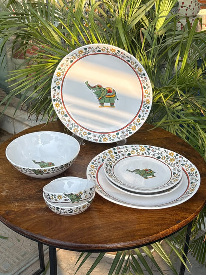 The Royal Maharaja Dinner Set (Set of 9)