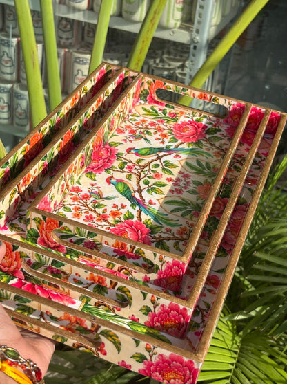 The Royal Paradise Tray Set (Set of 3)