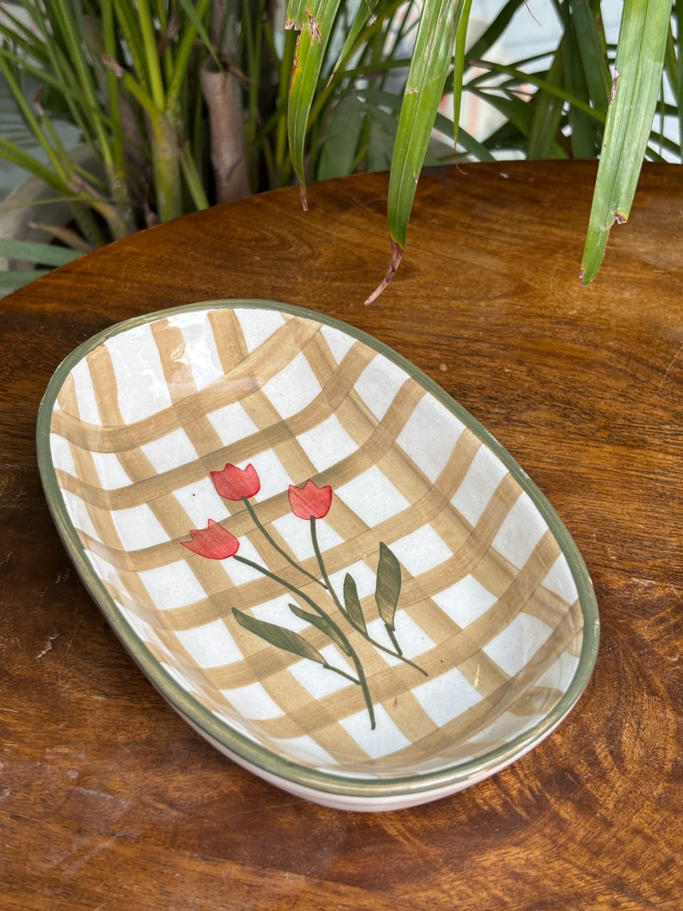 Tulip Meadow Platter