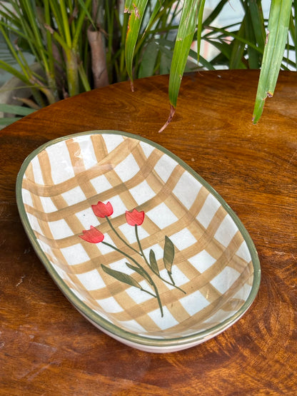 Tulip Meadow Platter