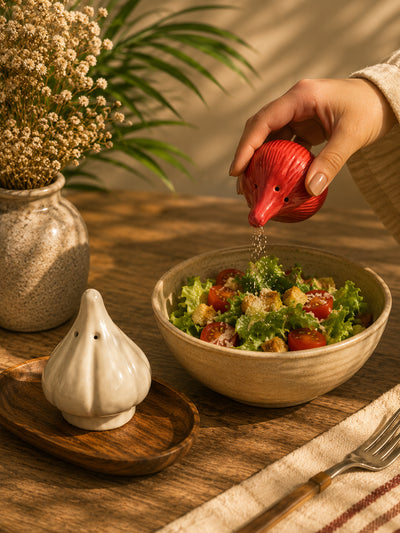 Veloura Roots Salt and Pepper Shakers Set