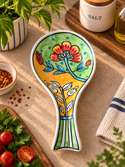 Verdant Bloom Spoon Rest