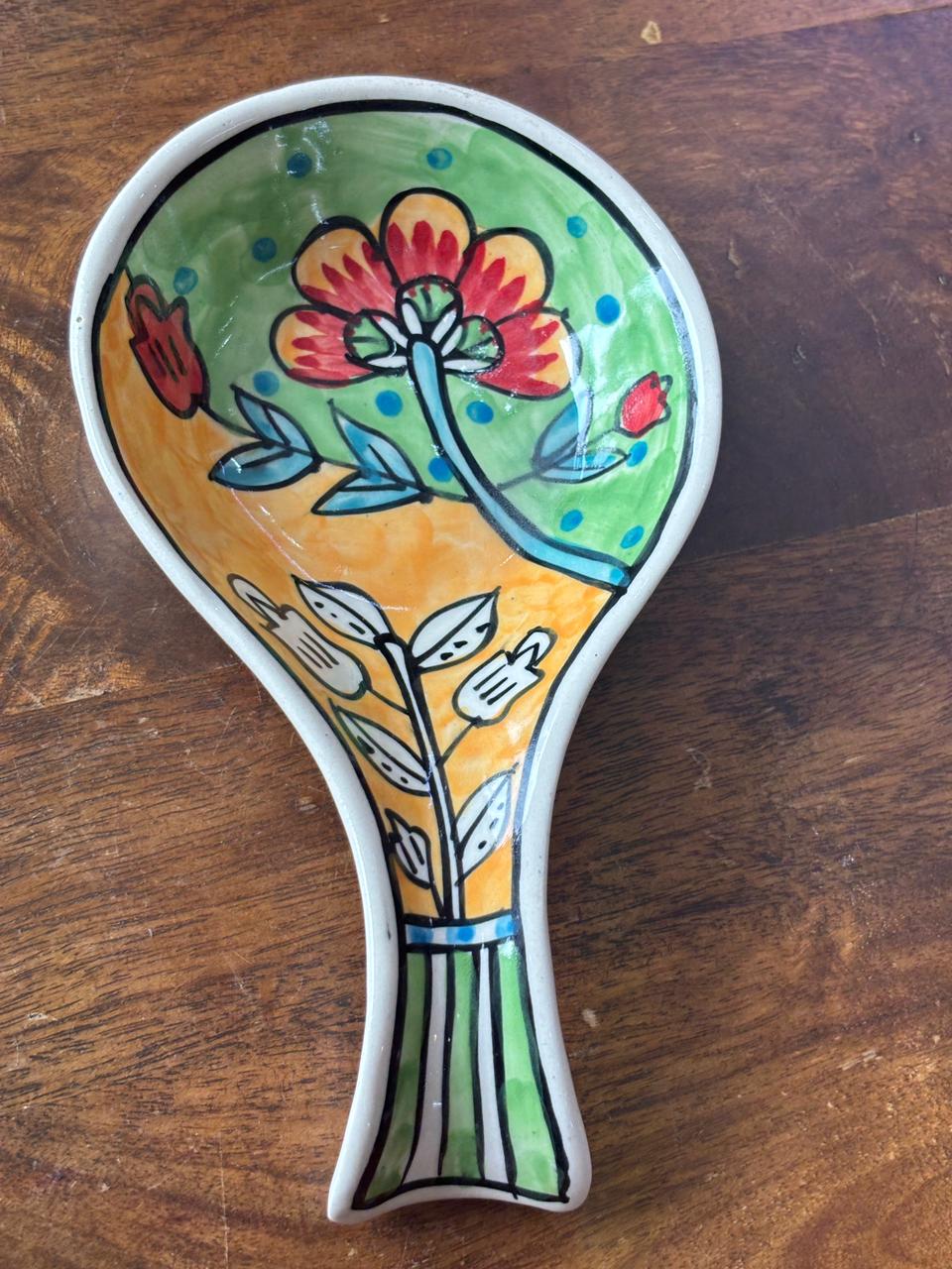 Verdant Bloom Spoon Rest