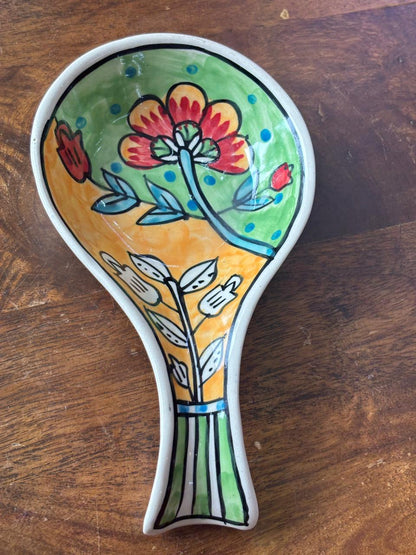 Verdant Bloom Spoon Rest