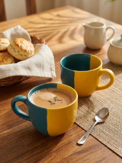 Verdant Gold DuoTone Cup (Set of 2)