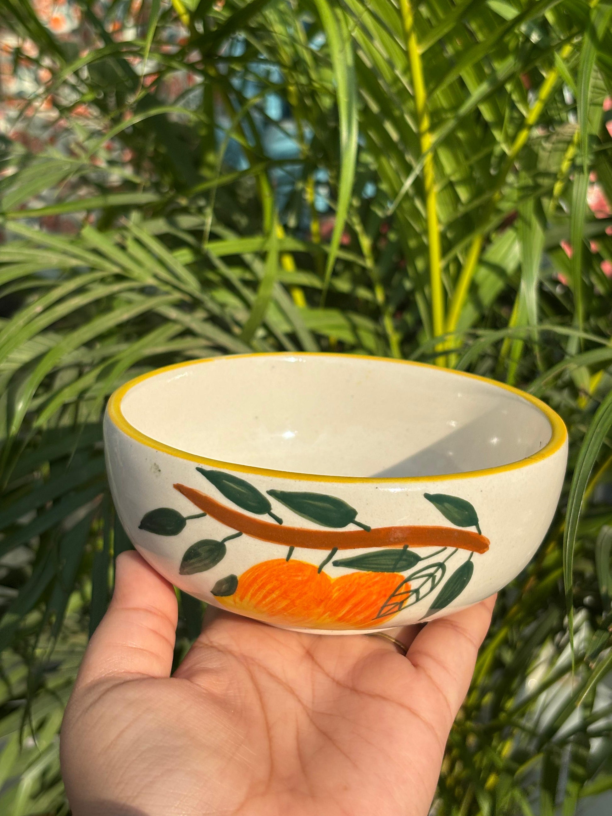 Mango Print Snack Bowl – House of Ceramics