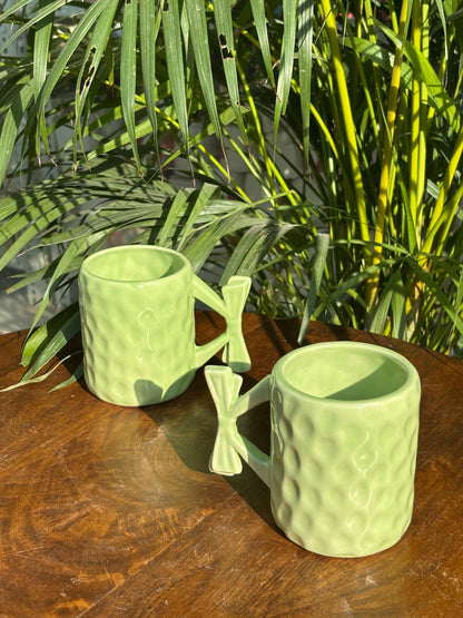 Minty Bow-tiful Coffee Mug