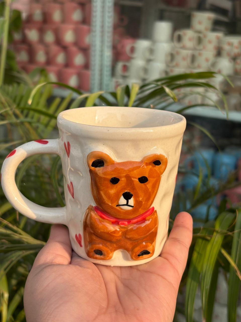 Brown Teddy Hugs Mug